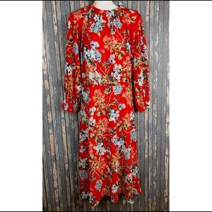 H&M Floral Dress Size 14